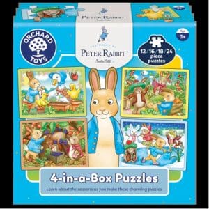 Peter Rabbit 4-in-a-box Puzzles